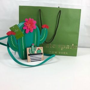 New Kate Spade Cactus Crossbody bag & Card Holder